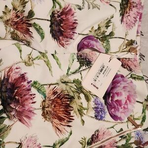 Ted Baker London Floral Print Shorts - Pink and Green
